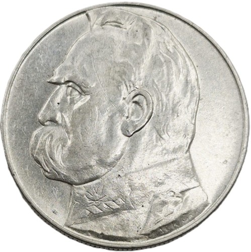 Moneta 10 złotych 1936 Józef Piłsudski rewers