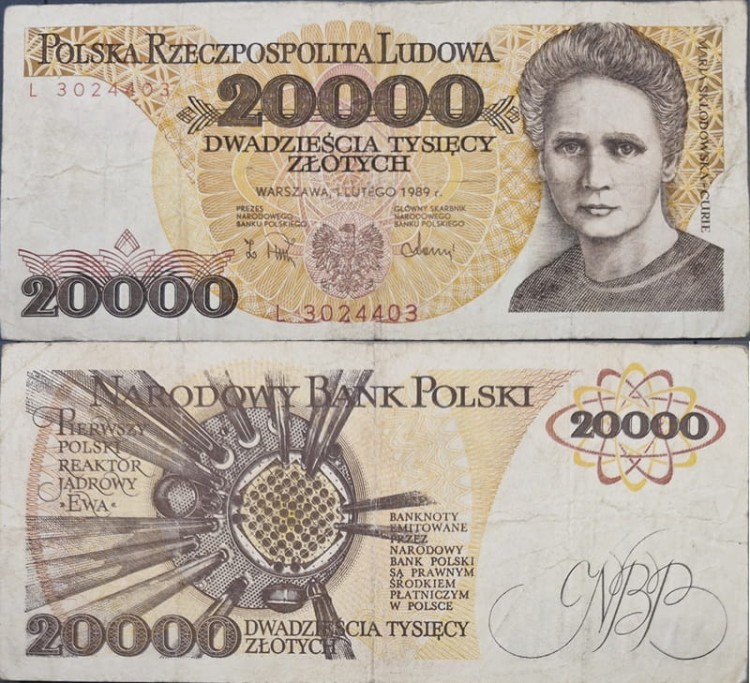 Banknot 20000 zł 1989 s3