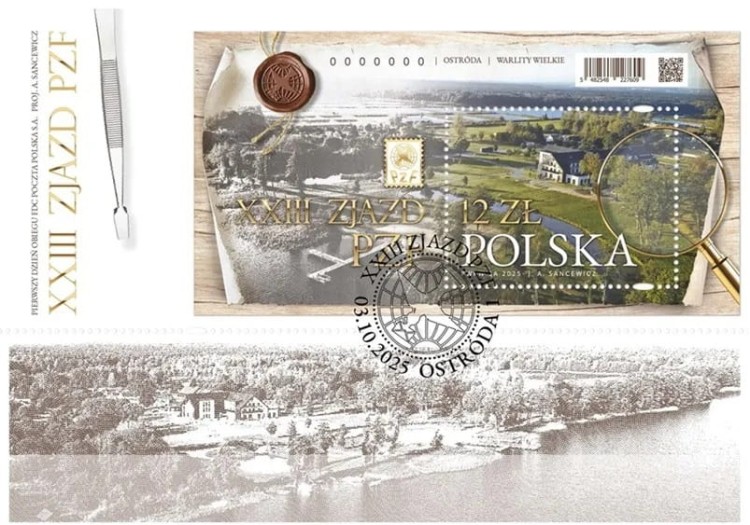 Koperta FDC XXIII Zjazd PZF 2025 2384