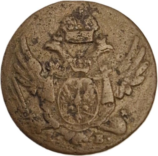 Moneta 1 grosz polski 1816 Królestwo Polskie awers