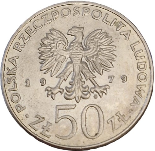 Moneta 50 zł Mieszko I 1979  awers