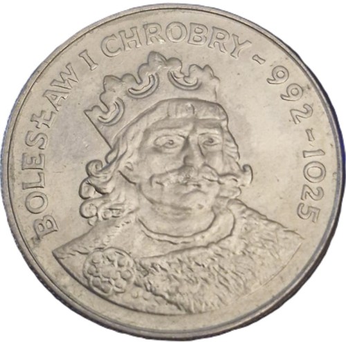 Moneta 50 zł Bolesław Chrobry 1980 rewers