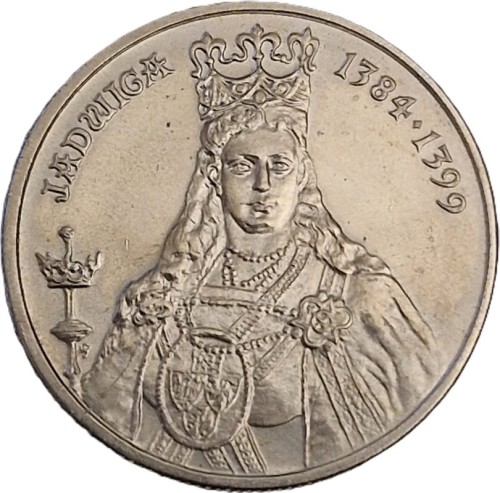 Moneta 100 zł Jadwiga 1988 rewers