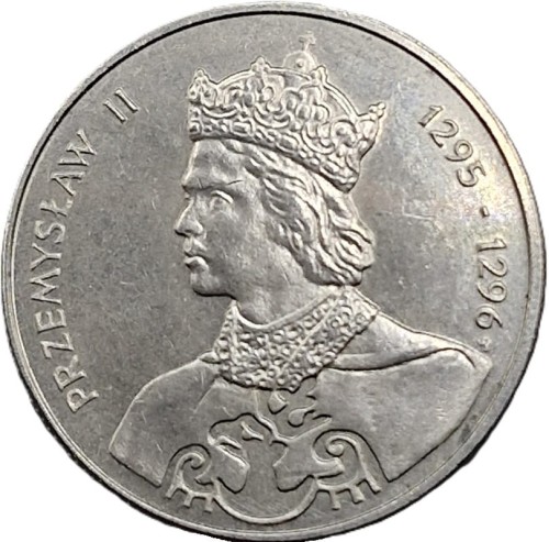 Moneta 100 zł Przemysław II 1985 rewers