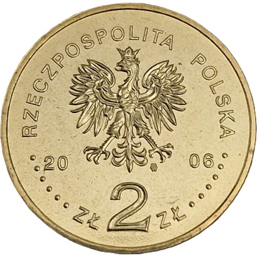 Moneta 2 zł Dzieje złotego 10 zł z 1932 2006 awers