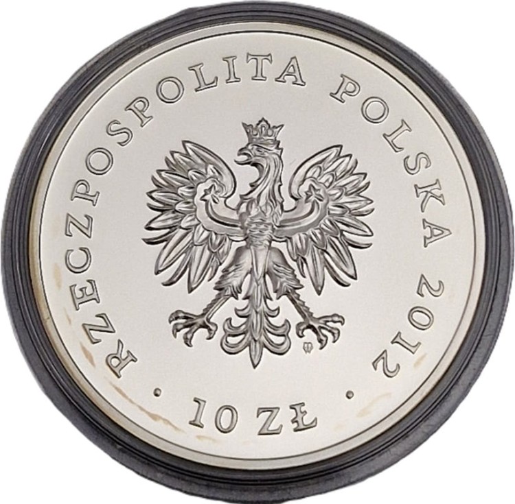 10 zł Muzeum Narodowe w Warszawie 2012 awers