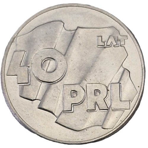 Moneta 100 zł 40 lat PRL 1984 rewers