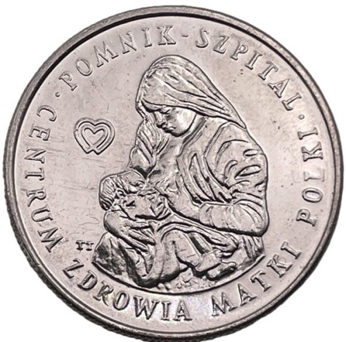 100 zł Centrum Zdrowia Matki Polki 1985 rewers