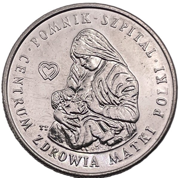 100 zł Centrum Zdrowia Matki Polki 1985 rewers