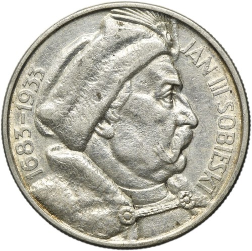 Moneta 10 zł Jan III Sobieski 1933 rewers