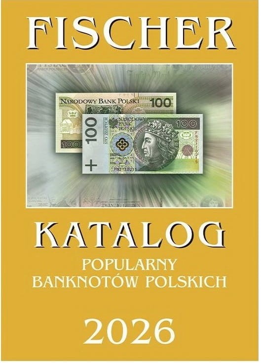 Katalog banknotów polskich Fischer 2026