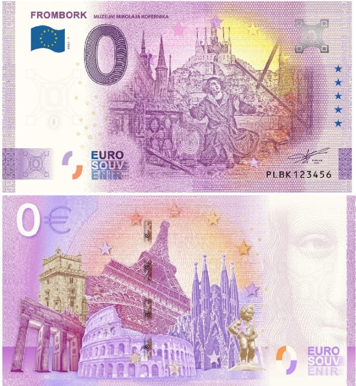 0 euro Frombork Muzeum Mikołaja Kopernika 2023