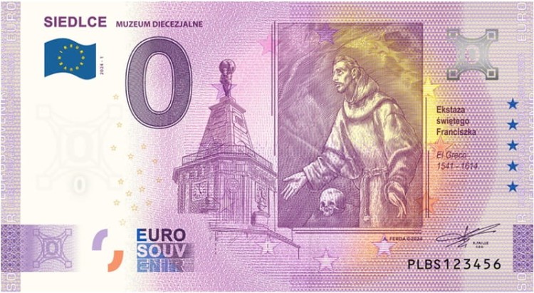 0 euro Siedlce Muzeum Diecezjalne 2024 awers