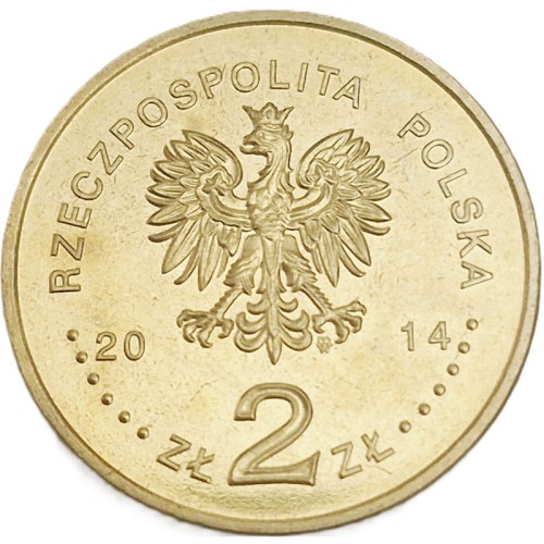 Moneta 2 zł Soczi 2014  awers