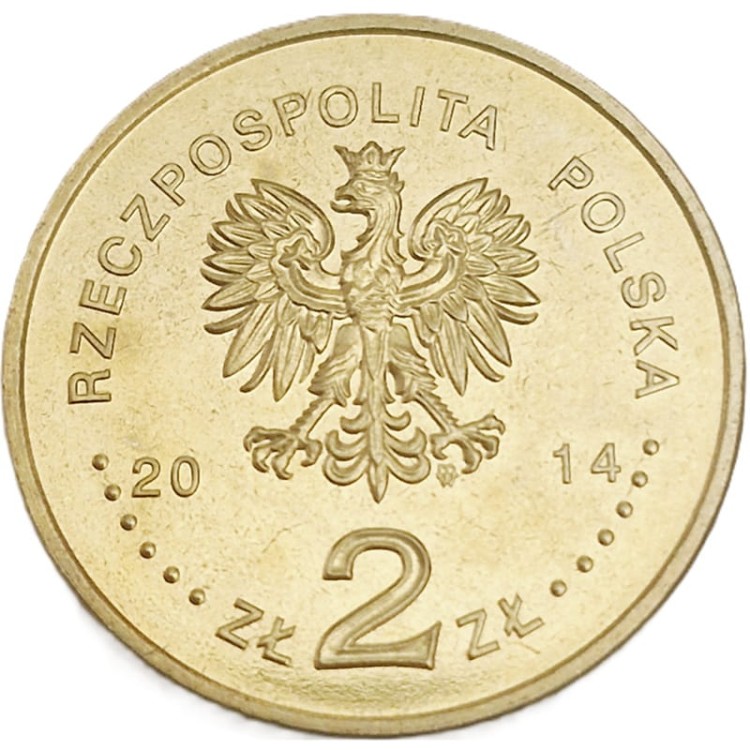 Moneta 2 zł Soczi 2014  awers