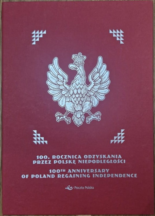 Folder 100 rocznica odzyskania niepodległości front