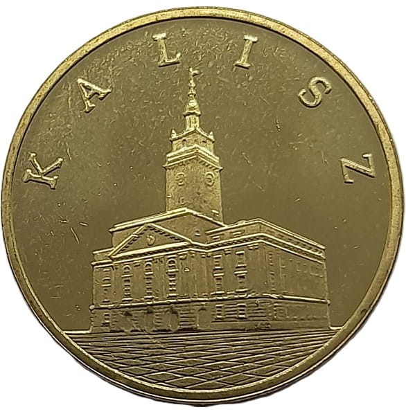 Moneta 2 zł Kalisz 2006 rewers