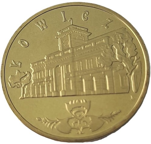 Moneta 2 zł Łowicz 2008 rewers