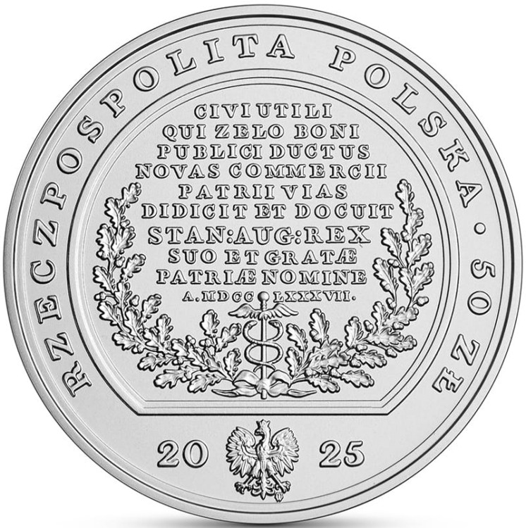 50 zł Michał Ossowski 2025 awers