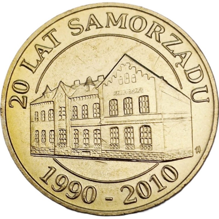 Moneta zastępcza 6 dukatów Nakło nad Notecią 2011 rewers