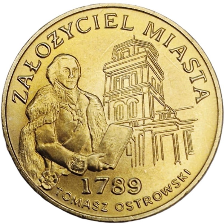 Moneta zastępcza 6 Tomaszy Tomaszów Mazowiecki 2010 rewers