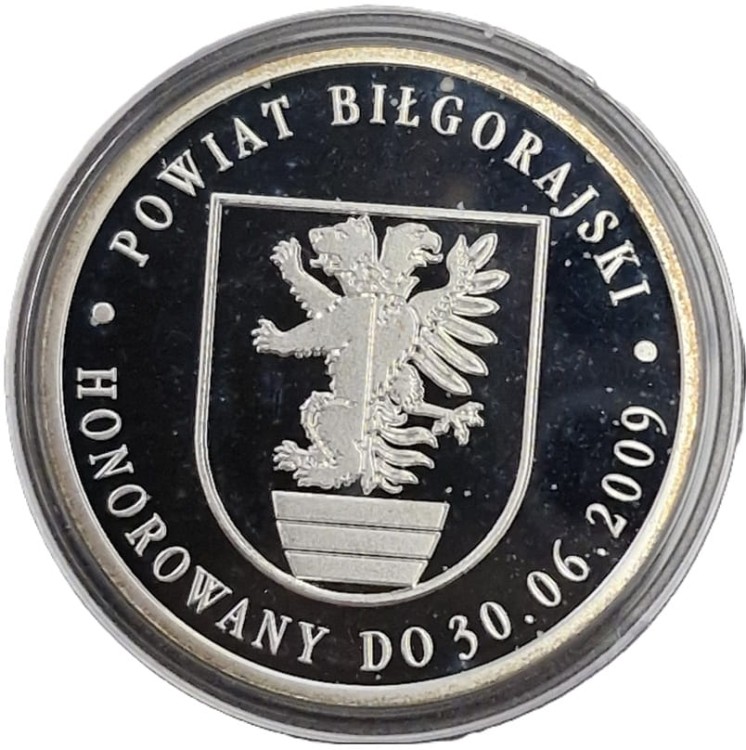 40 przetaków 2009 Powiat Biłgorajski awers