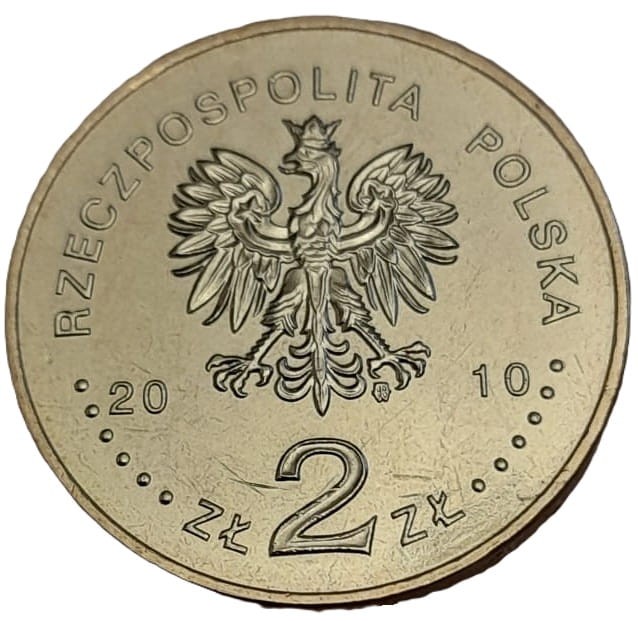 Moneta 2 zł Krzeszów 2010 awers
