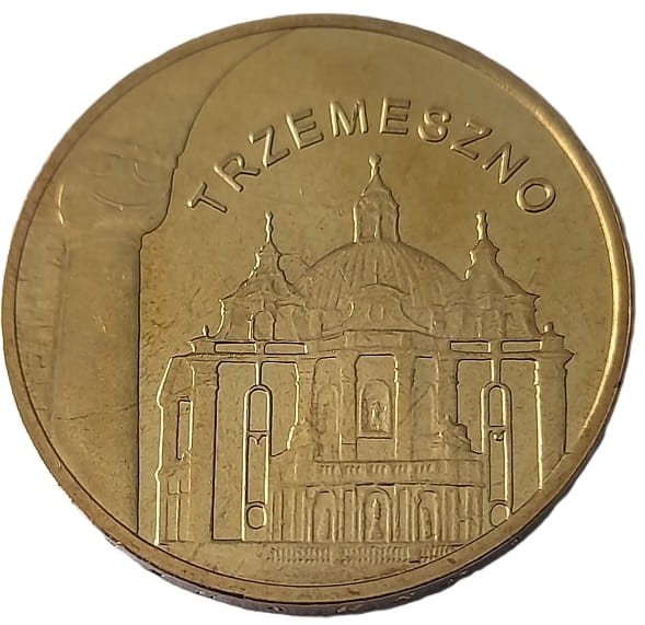 Moneta 2 zł Trzemeszno 2010 rewers