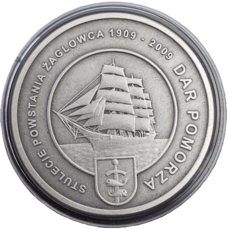 70 fregat 2009 Dar Pomorza Gdynia awers