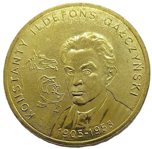Moneta okolicznościowa 2 zł Konstanty Ildefons Gałczyński 2005