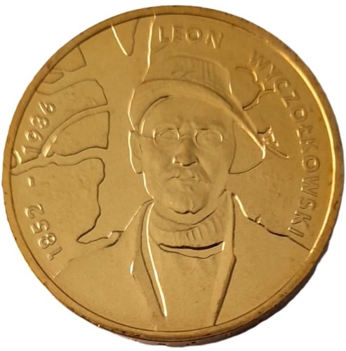 Moneta 2 zł Leon Wyczółkowski 2007 rewers