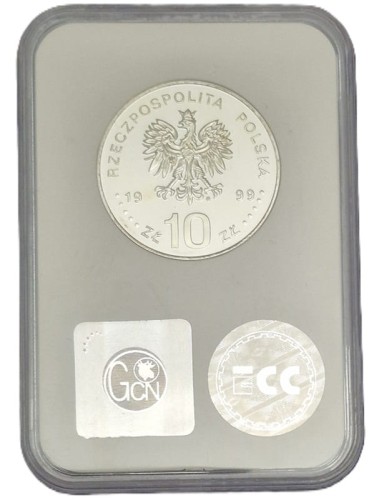 Moneta 10 złotych 1999 Władysław IV Waza grading awers