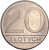 Moneta 20 złotych 1990 rewers