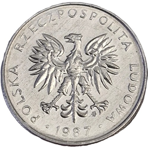 Moneta 50 groszy 1987 awers