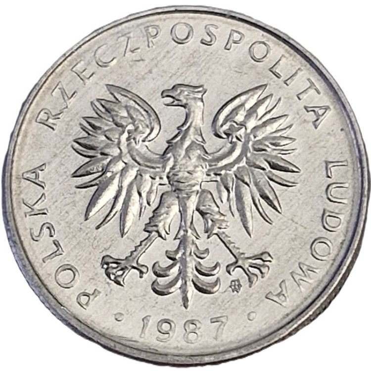 Moneta 50 groszy 1987 awers