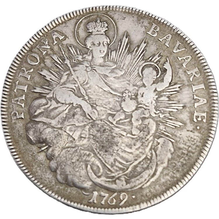 Moneta Talar 1769 Maksymilian III Józef Niemcy awers