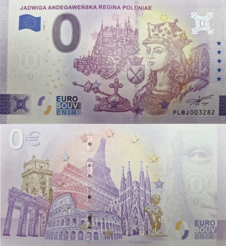 0 euro Jadwiga Andegaweńska 2022