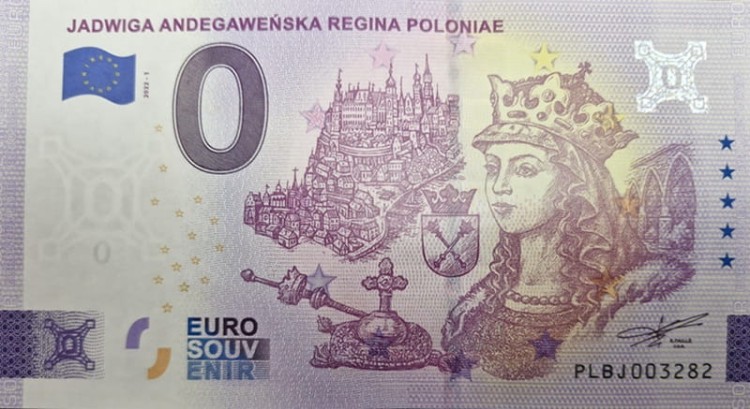 0 euro Jadwiga Andegaweńska 2022 awers