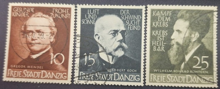 Znaczki Kongres lekarzy 1939 Fi. 304-306