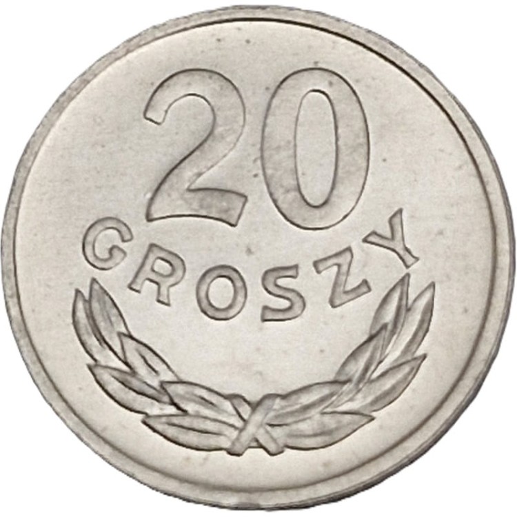 Moneta 20 groszy 1981