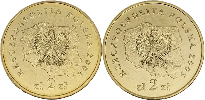 Seria 2 zł Herby Województw