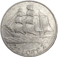 Moneta Żaglowiec skup cena