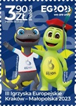 Znaczek III Igrzyska Europejskie 2023