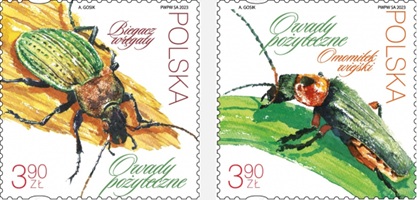 Znaczki Owady pożyteczne 2023