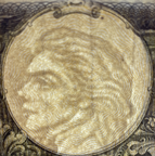 Znak wodny banknot 1919 500 złotych