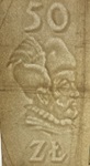 Znak wodny 50 złotych 1929